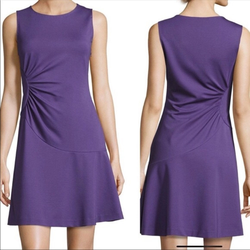 DVF Dayna dress purple 12 NWT